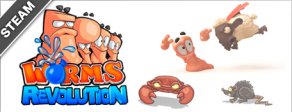 Купить Worms: Revolution Купить Worms: Revolution