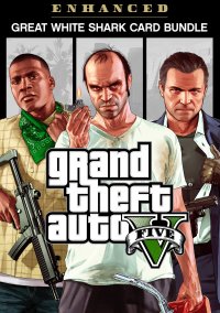Grand Theft Auto V Enhanced & Great White Shark Card Bundle